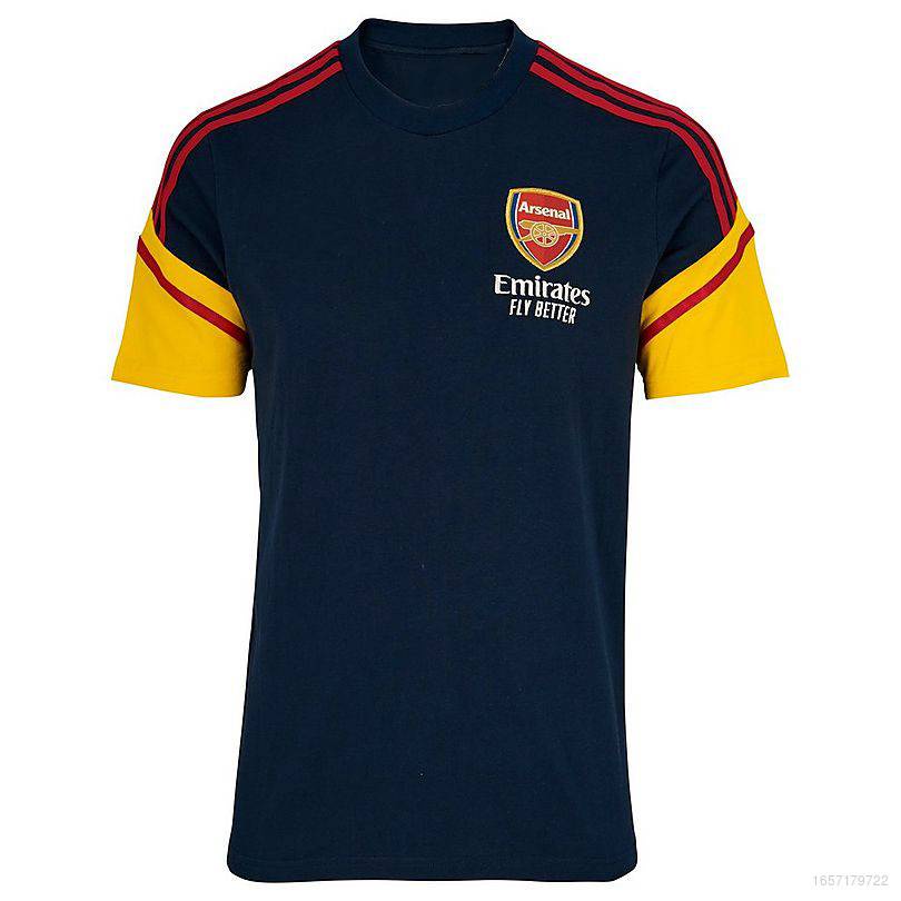 เสื้อกีฬาแขนสั้น ลายทีมชาติฟุตบอล Arsenal FTB 2022-2023 สําหรับผู้ชาย และผู้หญิง