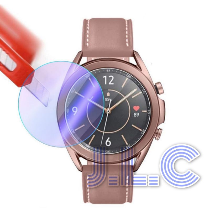 กระจกนิรภัย Anti-Scratch Blue Glass Blue Ultra Violet Samsung Galaxy Watch 3 41mm Watch Screen Guard