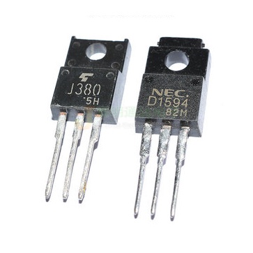 2SD1594 10 D1594 ชิ้น/ 2SJ380 J380 power TO-220F ทรานซิสเตอร์ bagong bago pxa6 pcs/