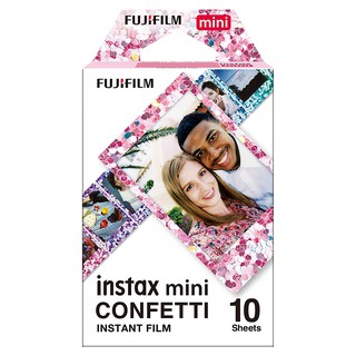 FujiFilm Instax Mini Instant Film Confetti Frame 10 Sheets Expired 2021