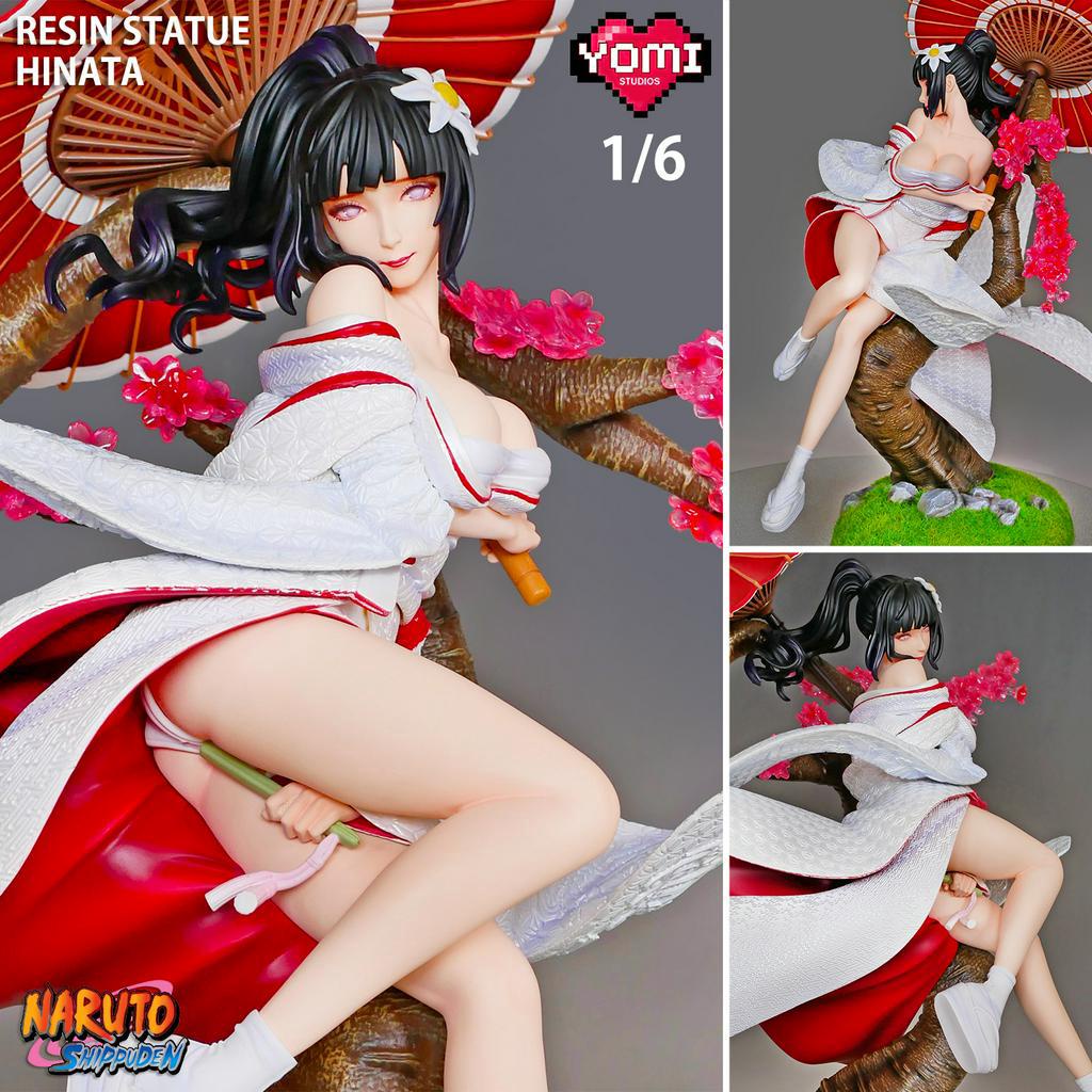 งานแท้ งานปั้น Yomi Studio Naruto Shippuden นินจาจอมคาถา โอ้โฮเฮะ นารูโตะ Hyuga Hinata ฮิวงะ ฮินาตะ 