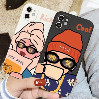 เคสโทรศัพท์มือถือแบบนิ่ม กันกระแทก ลายคู่รักรวย 1] สําหรับ Huawei Y5 2018 Y7 Pro Y9 Prime 2019 Y5P Y6P Y7P Y6S