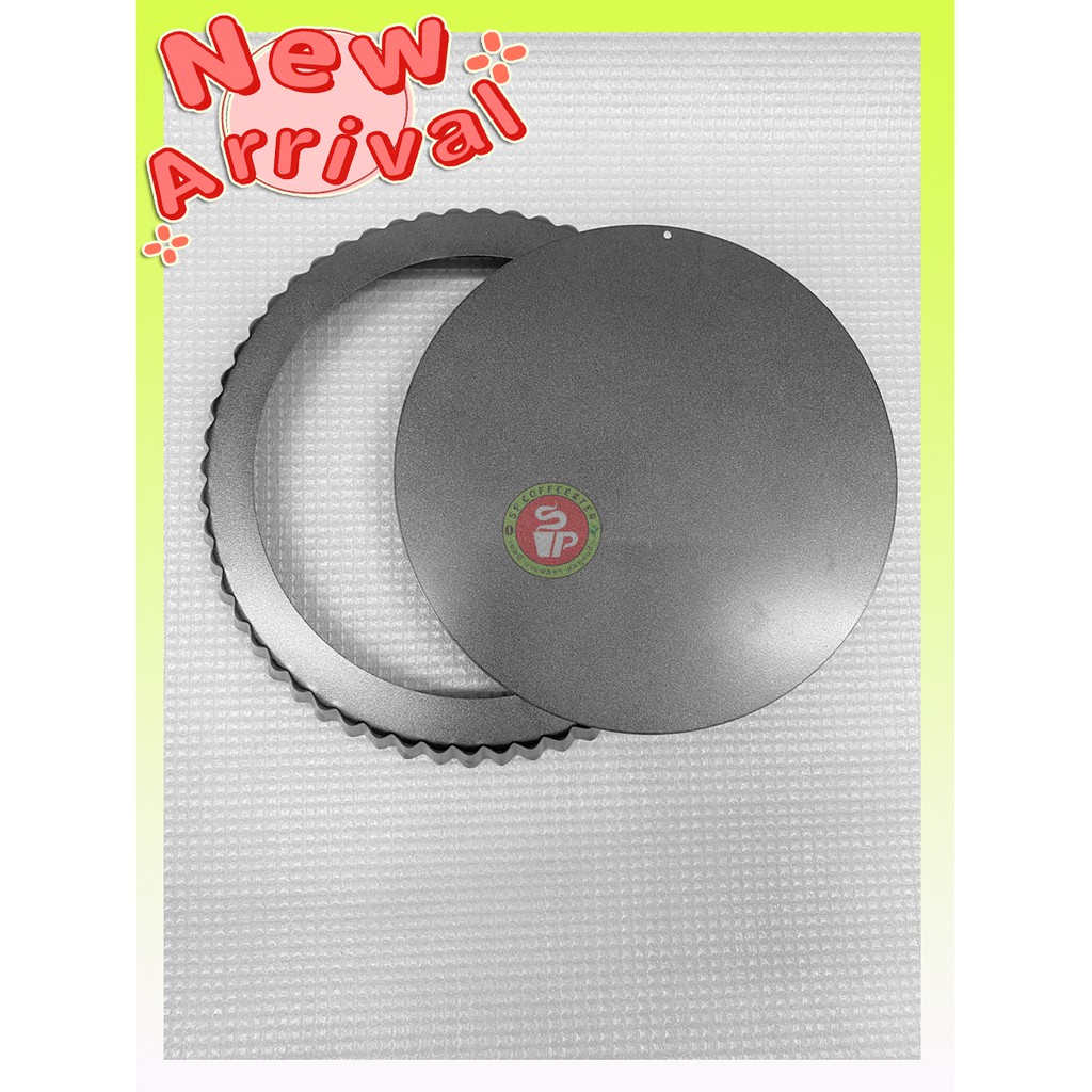 พิมพ์ทาร์ตกลม 9 นิ้ว(ถอดก้น) 23 ซม. Non-Stick Round Tart&Pie Loose Pan พิมพ์ขนม