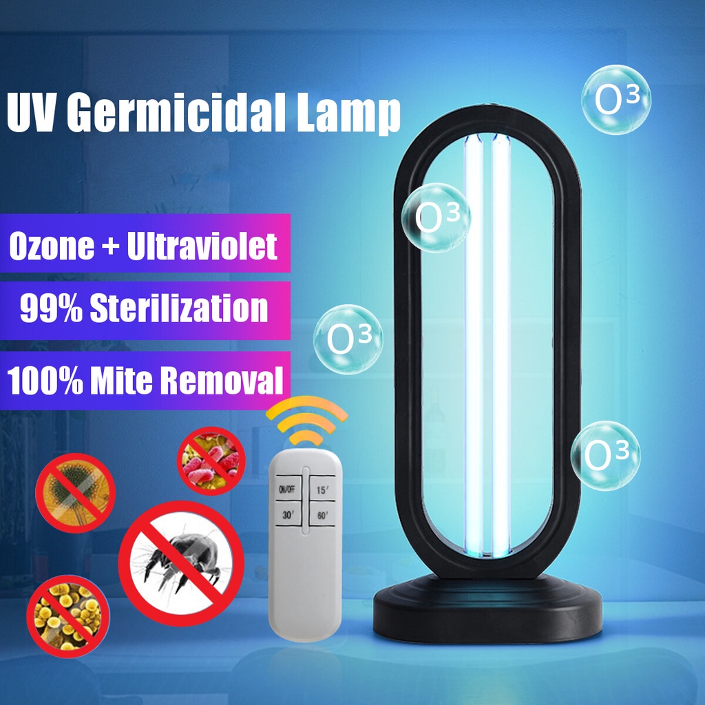 220V 36W UV Lamp Ultraviolet Sterilization Lamp Timing UVC Disinfection
