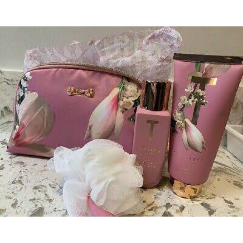 Ted baker peony spritz toiletry bag gift sale