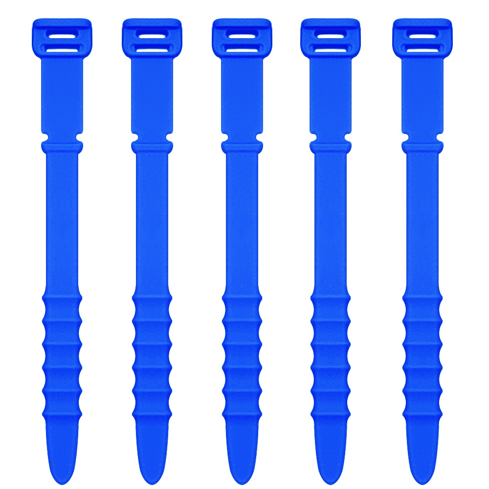 อุปกรณ์จัดเก็บสายเคเบิ้ล สายหูฟัง แบบซิลิโคน เรียบง่าย - รูปที่ 4