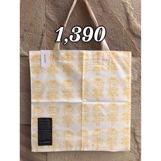 [ใส่code&gt;&gt;ทักแชทมีส่วนลด]Marimekko totebag yellow rose silver medal