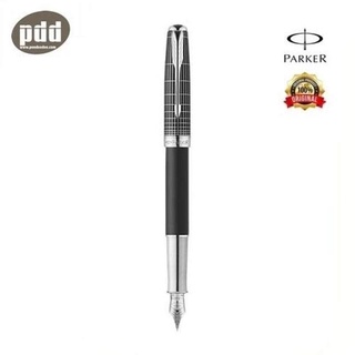 ปากกาหมึกซึม PARKER Sonnet Executive Cisele Black 18k CT Fountain Pen [Pendeedee]