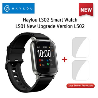 ( English Version ) Xiaomi Haylou Ls 02 นาฬิกาข้อมือ Smart Watch กันน้ํา Ip 68