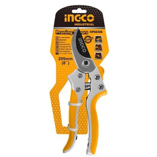 INGCO กรรไกรแต่งกิ่ง 8 นิ้ว รุ่น HPS0308 ( Pruning Shear ) กรรไกรตัดกิ่ง กรรไกรแต่งกิ่งไม้ ตัดแต่งกิ่ง ตัดแต่งกิ่งไม้