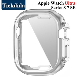 เคสซิลิโคน TPU แบบนิ่ม สําหรับ Apple Watch Ultra Pro 49 มม. Watch Series 8 7 45 มม. 41 มม. 44 มม. Apple Watch 8