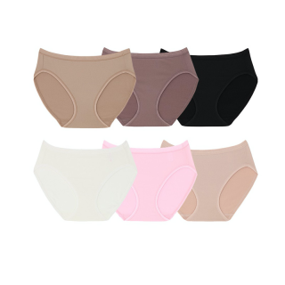 Wacoal Bikini Panty pack 6 ชิ้น กางเกงในวาโก้ รุ่น WU1M29/WQ6M29 คละสี