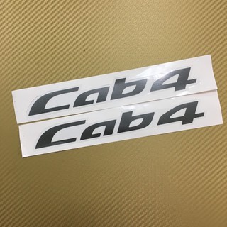 สติ๊กเกอร์ Cab4 ติดข้างประตู  ISUZU D-MAX ปี 2012-2018 มีสอง…