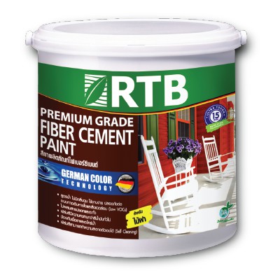 RTB Paint [โปร่งแสง] สีทาไม้ฝาไฟเบอร์ซีเมนต์ GL 3.78 ลิตร สีย้อมไม้