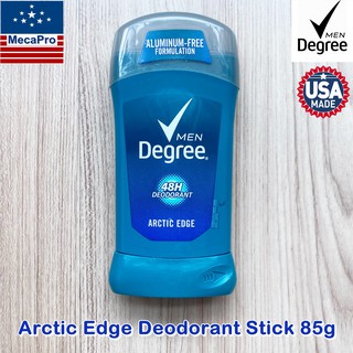 Degree® Arctic Edge Deodorant Stick 85g โรลออนสติ้กสำหรับผู้ชาย ผลิตภัณฑ์ระงับกลิ่นกาย ดับกลิ่นกายนาน 48ชม