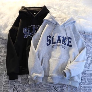 ถูกที่สุด  รูปแบบล่าสุด  รูปแบบตัวอักษรใหม่  หนา  Hoodies  3สี  M~2XL