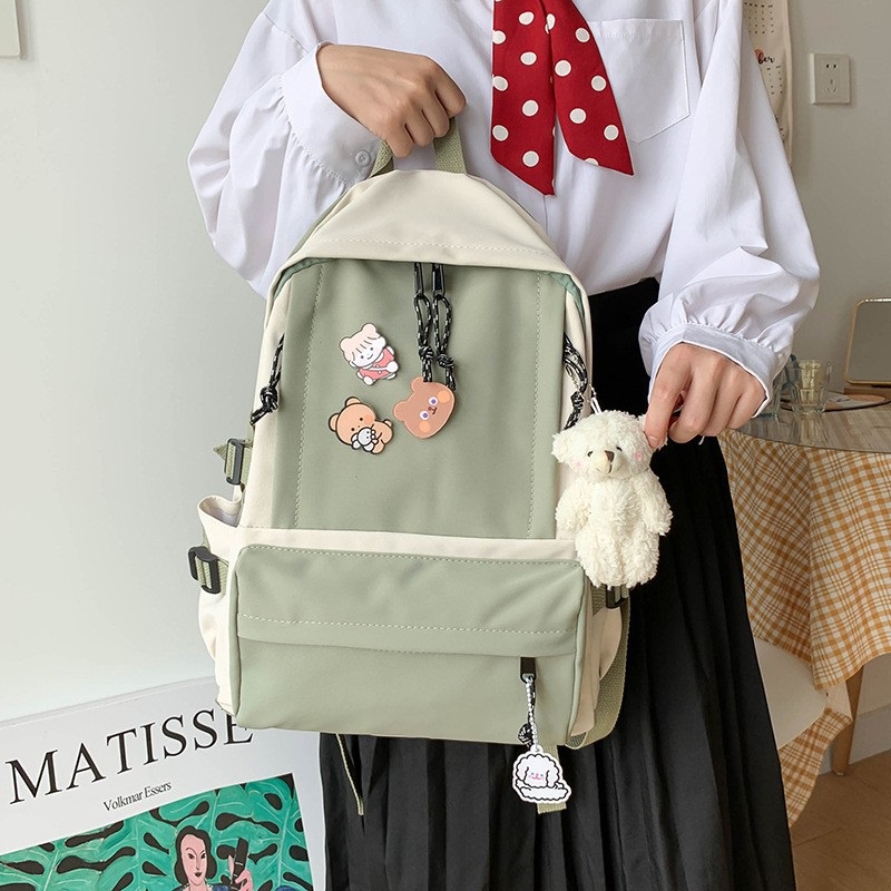 Schoolbag Female Junior High School Student Lightweight Primary