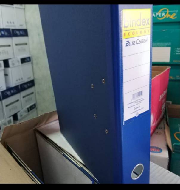 ORDNER BINDEX BAMBI FOLIO ECOLOGY BLUE CYBER RB9