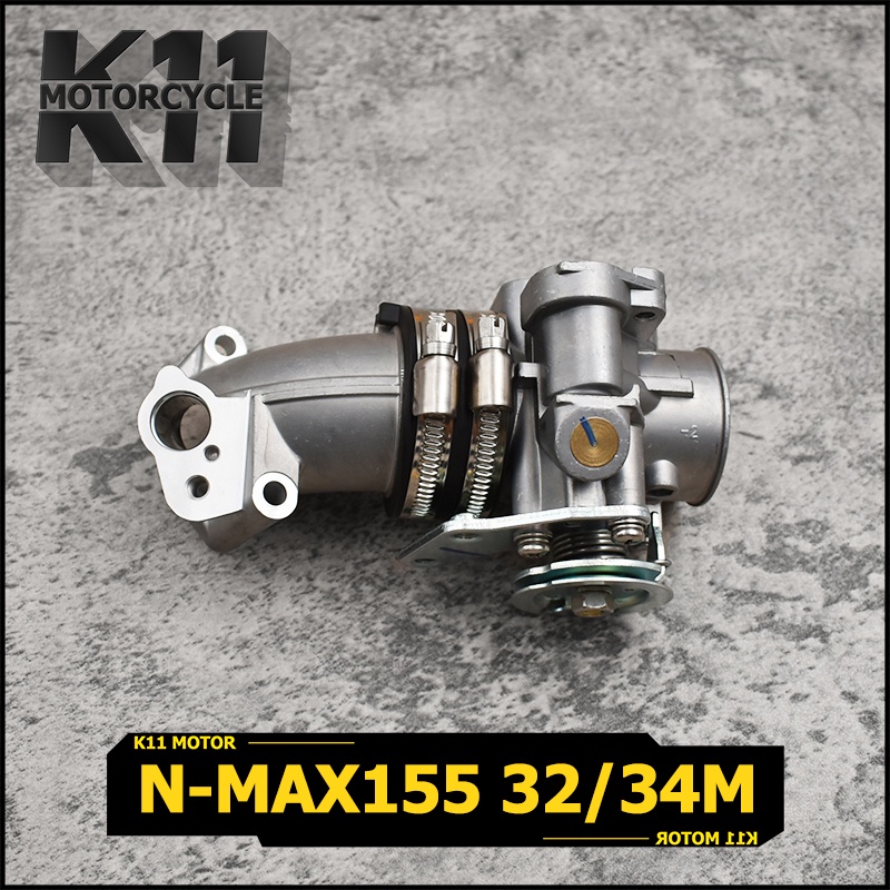 เรือนลิ้นเร่ง nmax รุ่นเก่า เรือนลิ้นเร่ง คอหรีด ชุดโมดิฟาย ืnmax155 ใบ 32 34 มิล สินค้าใช้ดี พร้อมส่ง