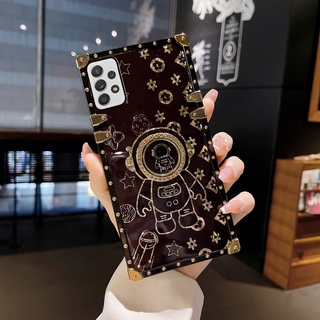 เคสโทรศัพท์มือถือ กันกระแทก ลายนักบินอวกาศ หรูหรา สําหรับ Samsung Galaxy A54 A14 A73 A53 A72 A52 A52s A32 A33 A23 A13 A12