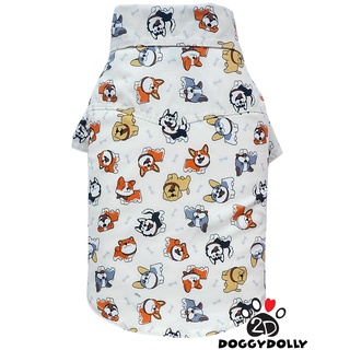 Petcloths -Doggydolly  เสื้อผ้าแฟชั่น เสื้อผ้าสัตว์เลี้ยง เสื้อผ้าหมาแมว เสื้อยืด เสื้อเชิ๊ต ลายน้องหมา AS6