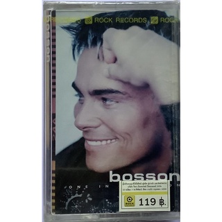 Cassette Tape เทปคาสเซ็ตเพลง Bosson One In A million ลิขสิทธิ์ ซีล