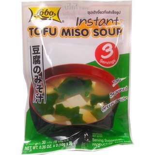 Lobo Tofu Miso Soup 10g  ซื้อ 1 ฟรี 1 Lobo Tofu Miso Soup 10g ซื้อ 1 ฟรี 1