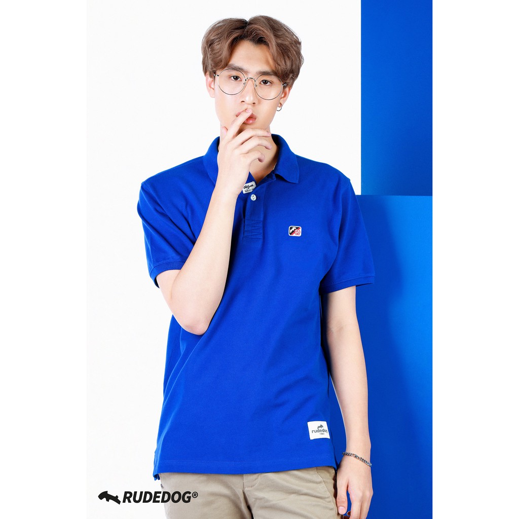 Rudedog เสื้อโปโล รุ่น Rectangular