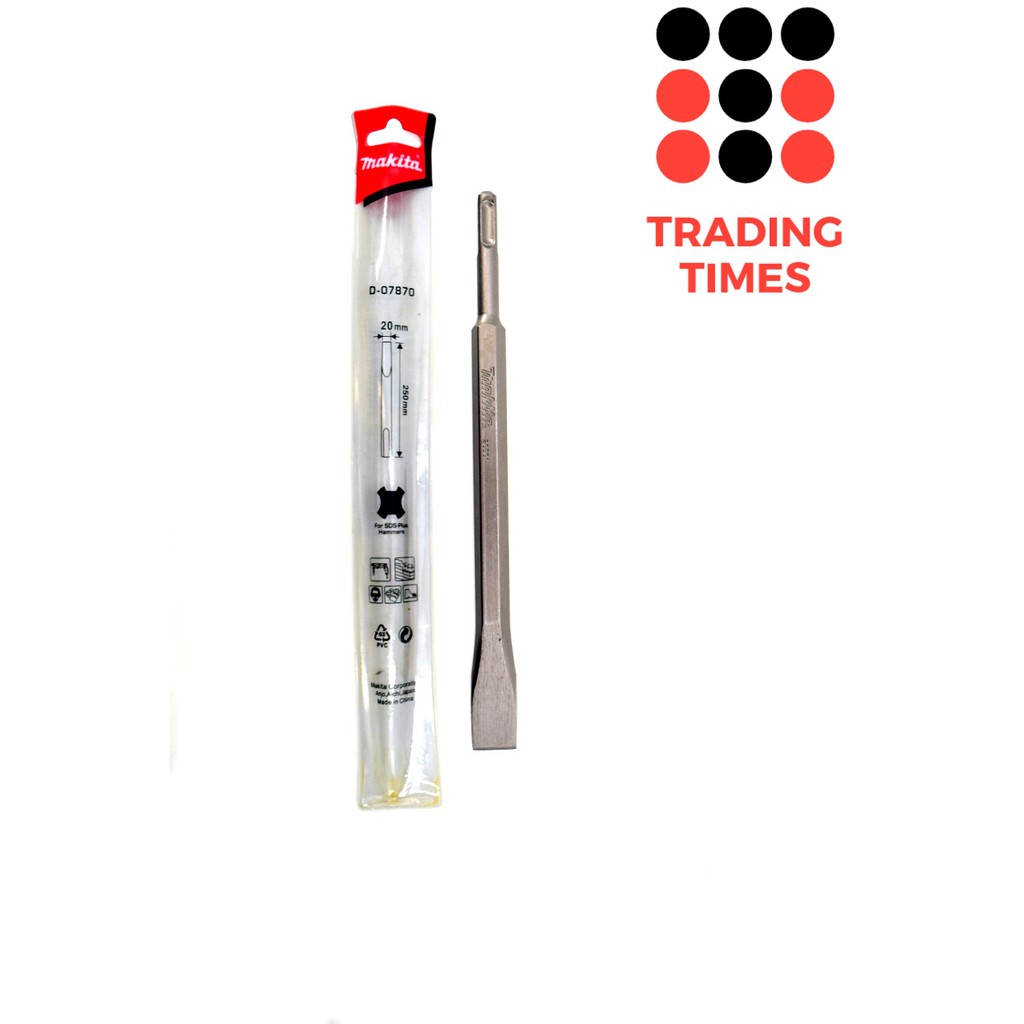 MAKITA D-08713 ดอกสกัด แหลม SDS / D-62430 ดอกสกัด แบน SDS รูปที่ 6