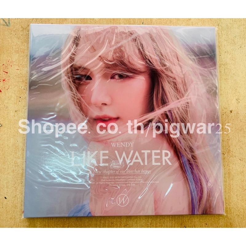 พร้อมส่ง แผ่นเสียง WENDY The 1st Mini Album ‘Like Water’ (LP Ver.) (Limited Edition)