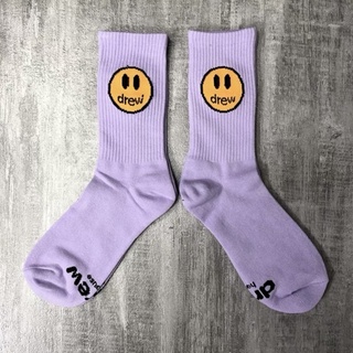 Drew House Smile Mascot Socks ถุงเท้าหน้ายิ้ม