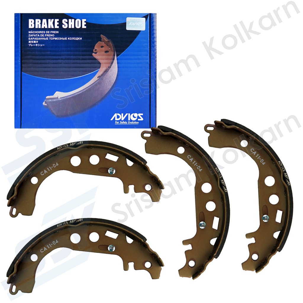 ก้ามเบรคหลัง YARIS05 ADVICS ( A8N004Y ) [66854883] ( 1 ชุด )