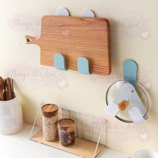 [SG SELLER] [FREE SHIPPING] Multi Purpose 360⁰ Rotatable Pot Cover Holder Chopping Board Hanger Hook