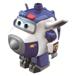 Super Wings Medium Blocks High Value Figure - Paul ตัวต่อ ซุปเปอร์วิงส์ ขนาดกลาง - พอล สีขาว ของเล่นเด็ก