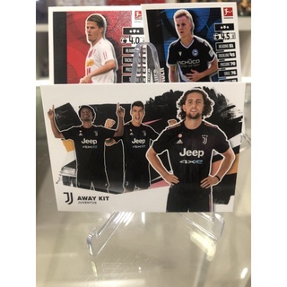 2021-22 Topps Juventus Team Home &amp; Away Kit