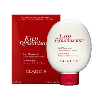 เจลอาบน้ำ Clarins Eau Dynamisante Shower Gel Cleanses Refreshes Tones 150ml.