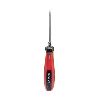 screwdriver 8IN1 SOLO NO.801 2WAYS SCREWDRIVER Hand tools Hardware hand tools ไขควง ไขควงสลับหัว 8 IN 1 SOLO No.801 สีแด