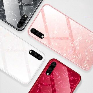 เคสกระจกลายหินอ่อน for Huaweip20/20pro