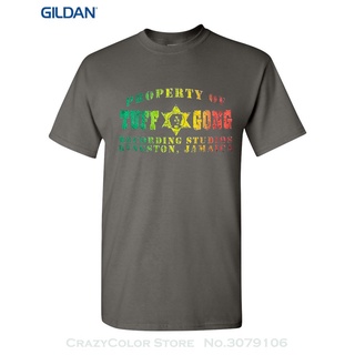 T-shirt  เสื้อยืดแขนสั้น พิมพ์ลาย Bob Marley Tuff Gong แฟชั่นสําหรับผู้ชายS-5XL