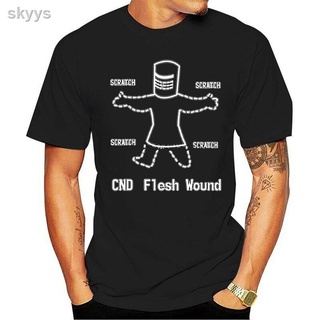 ▥Black Knight Pip Leisure Round Collar Custom Men Retro Organic Cotton S-6 popular short-sleeved unisex T-shirt D0TB
