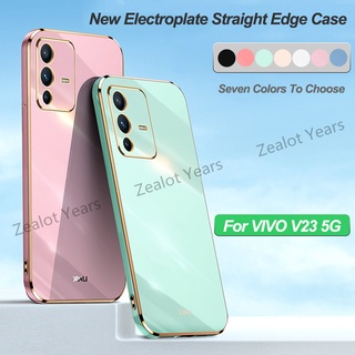 ใหม่ เคสโทรศัพท์มือถือแบบนิ่ม กันกระแทก ลาย 6D สําหรับ Vivo V23 5G