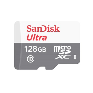 SANDISK MicroSDXC Ultra SQUNR 128GB, C10, UHS-1, 100MB/s R, 4x6, Micro SD Cards ME6-000926 การ์ดความจำ