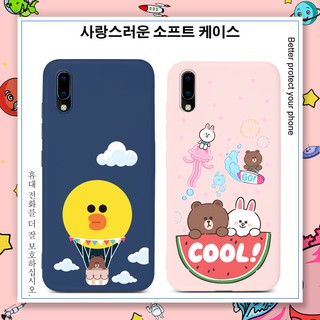 เคสมือถือสำหรับ Vivo V19 Y11 Y15 Y19 Y12 Y17 Y30 Y55 Y50 Y55S Y55L 2019 2020 V17 S1 V15 Pro Y93 Y95 Y91 Y91i Y91C V11i Y5S Z3i Z5i Y85 Y89 V9 YOUTH Case หมีน่ารัก Lovely Pattern TPU Cover