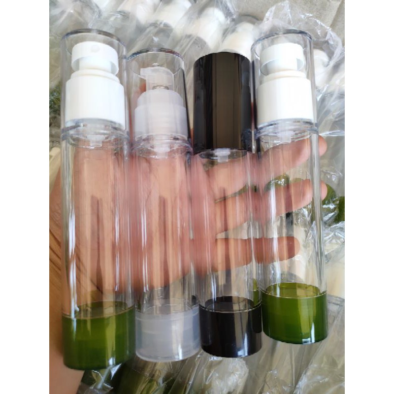 ขวดสเปรย์สูญญากาศแกนหลากสีทรงปกติ พร้อมส่ง