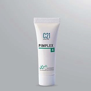 C21 Pimplex4 10 Ml. ครีมรักษาสิวอุดตัน สิวเสี้ยน รอยดำ รอยแดง (ก่อนนอน)