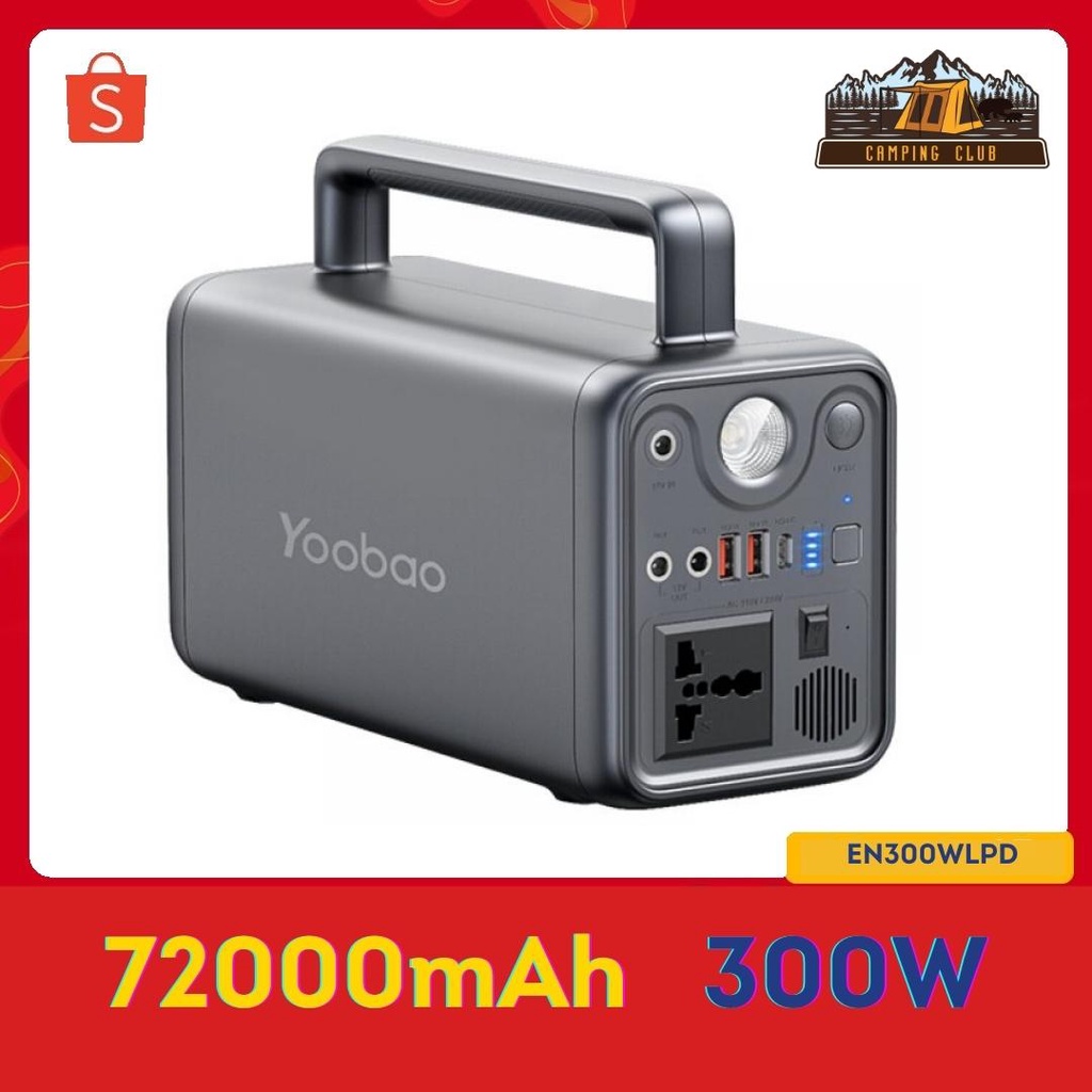 🔋Power Station⚡️72000mAh Yoobao รุ่น EN300WLPD