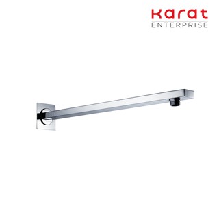 Karat Faucet ท่อลอยติดผนัง สำหรับหัวฝักบัว Rain Shower ทรงเหลี่ยม ยาว 40 ซม.