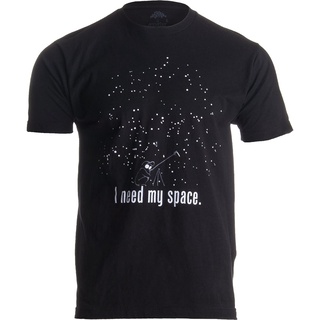 [S-5XL]เสื้อยืดลําลอง แขนสั้น คอกลม พิมพ์ลาย I Need My Space Cheesey สําหรับผู้ชาย และผู้หญิง