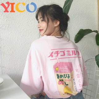 YICO❤️รวมลายเสื้อ Oversize สไตล์เกาหลี มีเก็บเงินปลายทาง