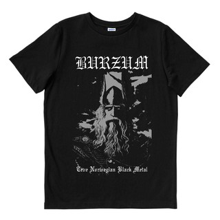 Burzum - TRUE | เสื้อยืด พิมพ์ลายวงดนตรี | Merch เครื่องดนตรี | Unisex | Merch เครื่องดนตรี | โลหะสีดํา สไตล์นอร์เวย์